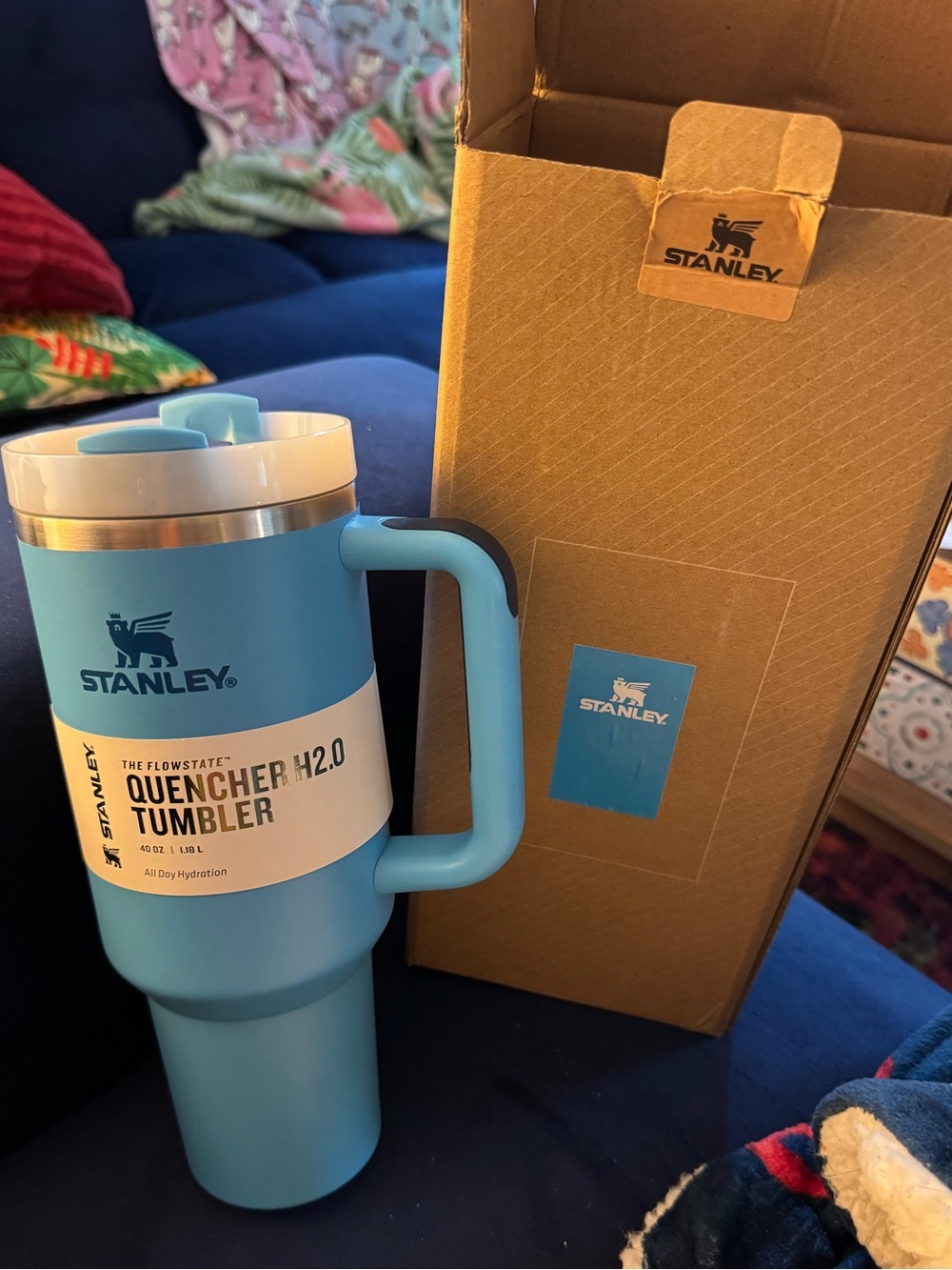 Stanley Quencher H2.0 Tumbler - Light Blue